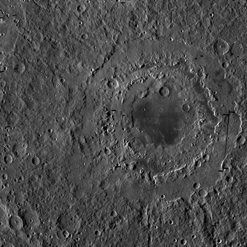 Il Mare Orientale visto dal Lunar Reconnaissance Orbiter (Foto NASA/GSFC/Arizona State University)