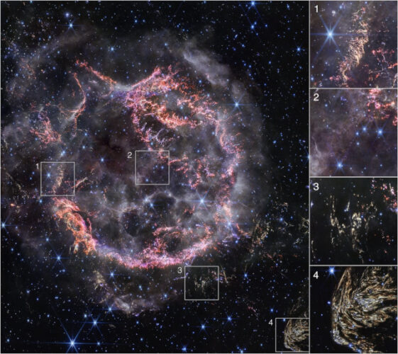 I resti di supernova Cassiopeia A