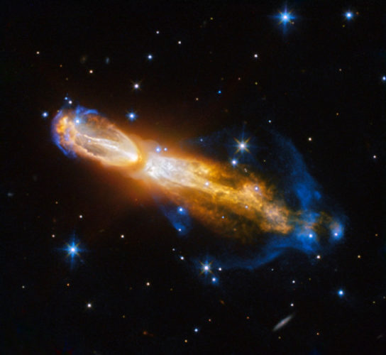 La nebulosa Zucca (Immagine ESA/Hubble & NASA. Acknowledgement: Judy Schmidt)