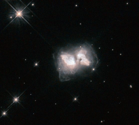 La nebulosa proroplanetaria AFGL 4104 o Roberts 22 (Immagine NASA, ESA, and R. Sahai (Jet Propulsion Laboratory))