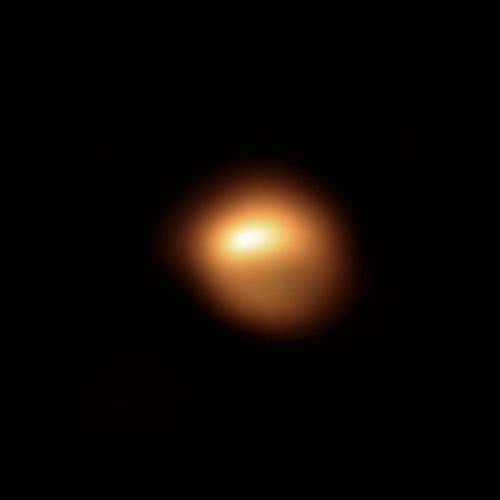 Betelgeuse vista dallo strumento SPHERE nel dicembre 2019 (Immagine ESO/M. Montargès et al.)