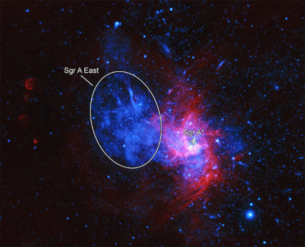 Sagittarius A East o semplicemente Sgr A East