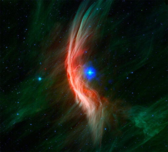 Zeta Ophiuchi e il suo bow shock